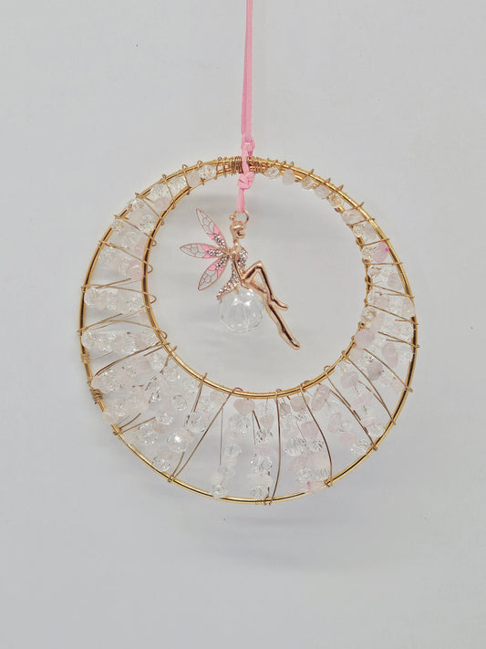 Whimsical Fairy Suncatcher