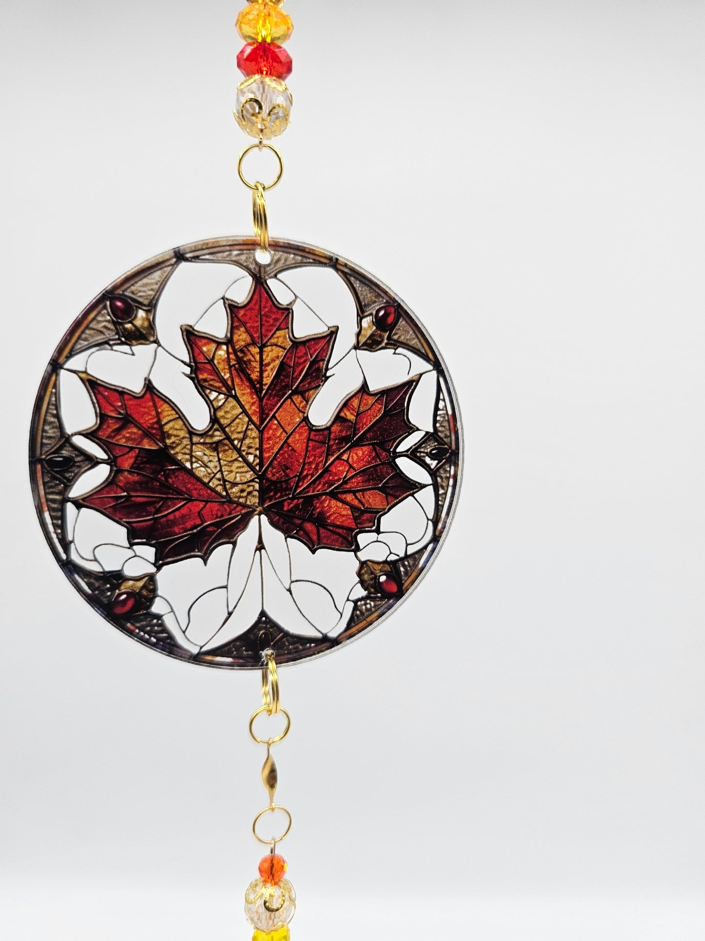 Maple Leaf Single Suncatcher