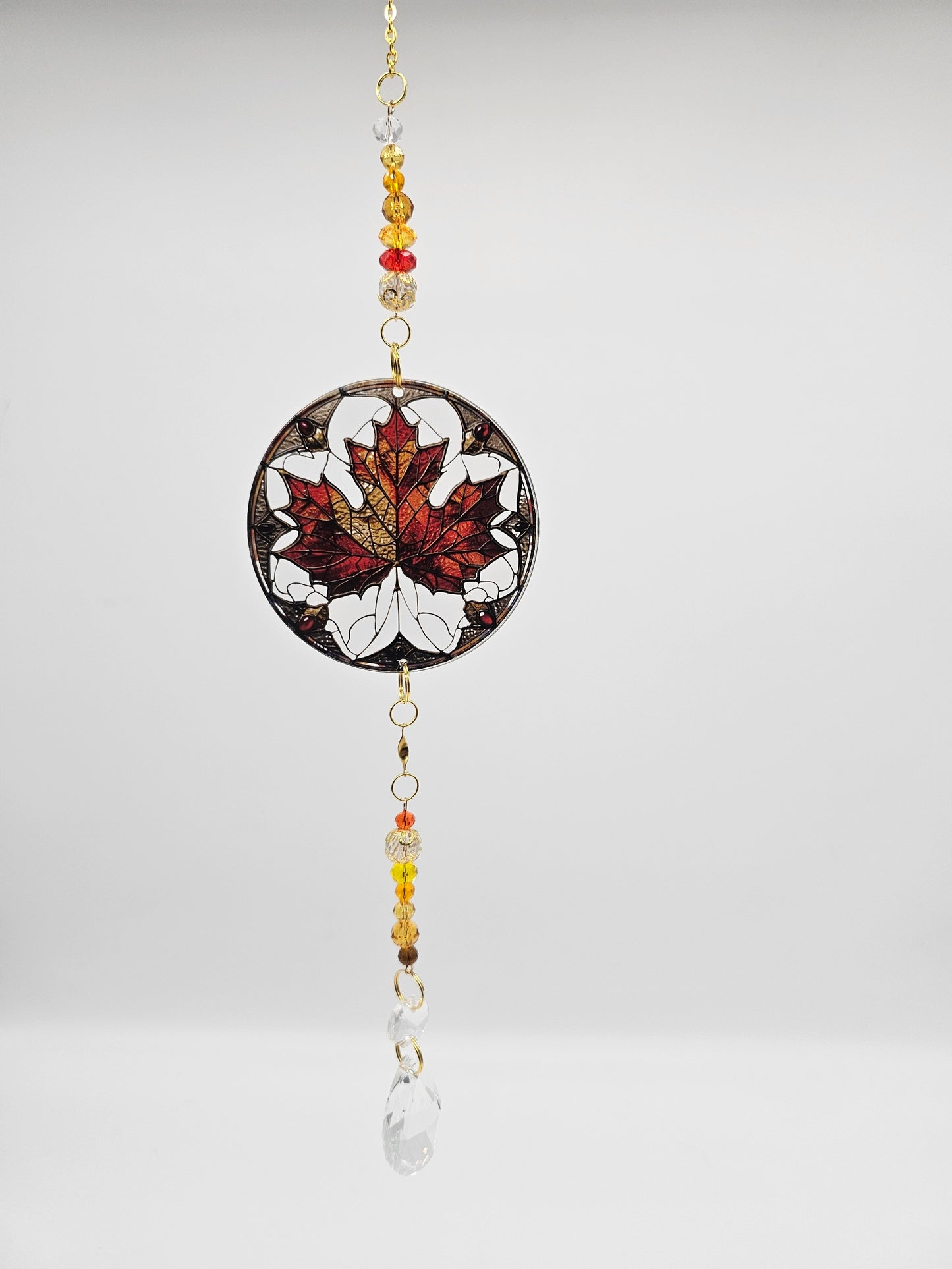 Maple Leaf Single Suncatcher