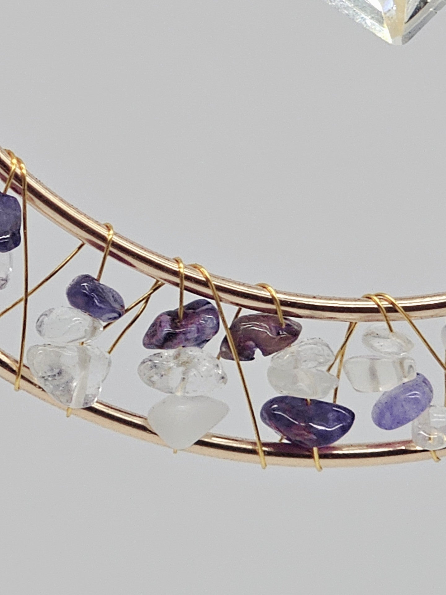 Amethyst Inspired Suncatcher